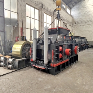 2PG1510大型直連式液壓對輥破碎機發(fā)貨圖片